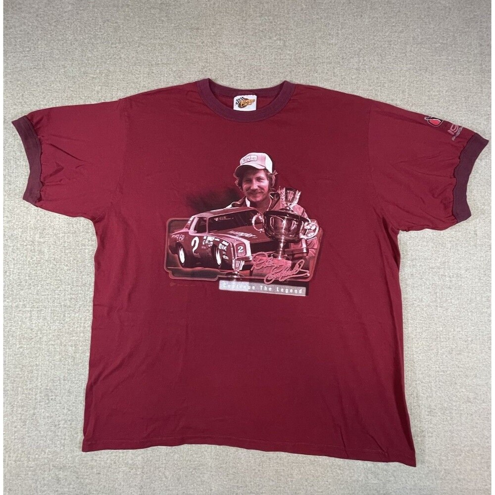 Vintage Dale Earnhardt Continue The Legend Ringer T-Shirt Men’s XXL 90s Y2K Vtg - Picture 1 of 8